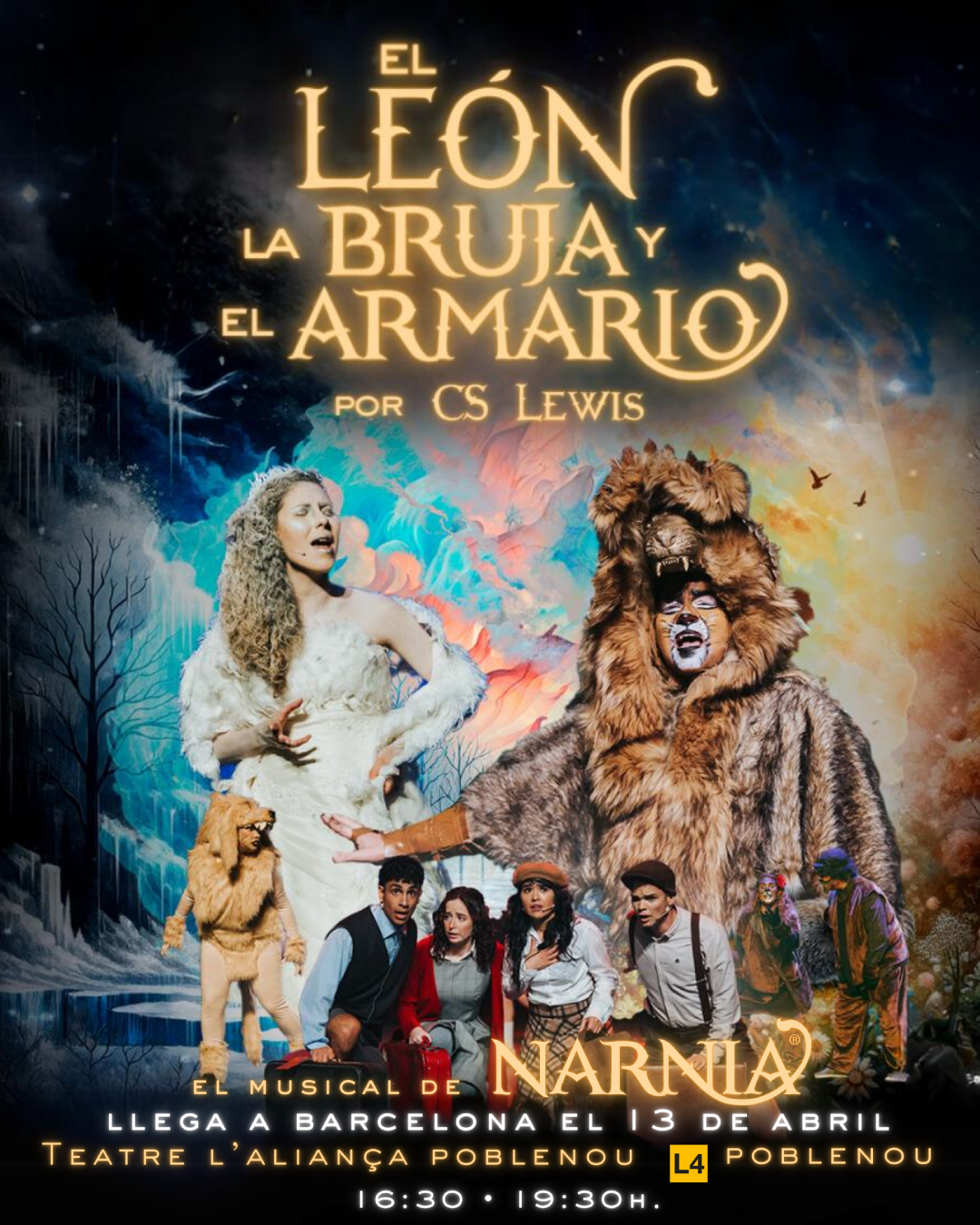 El músical de Narnia: El León, la Bruja y el Armario por C. S. Lewis